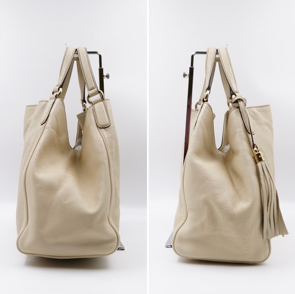 AV12❤️ Gucci Pebbled Calfskin Soho Shoulder Bag - Picture 6 of 14